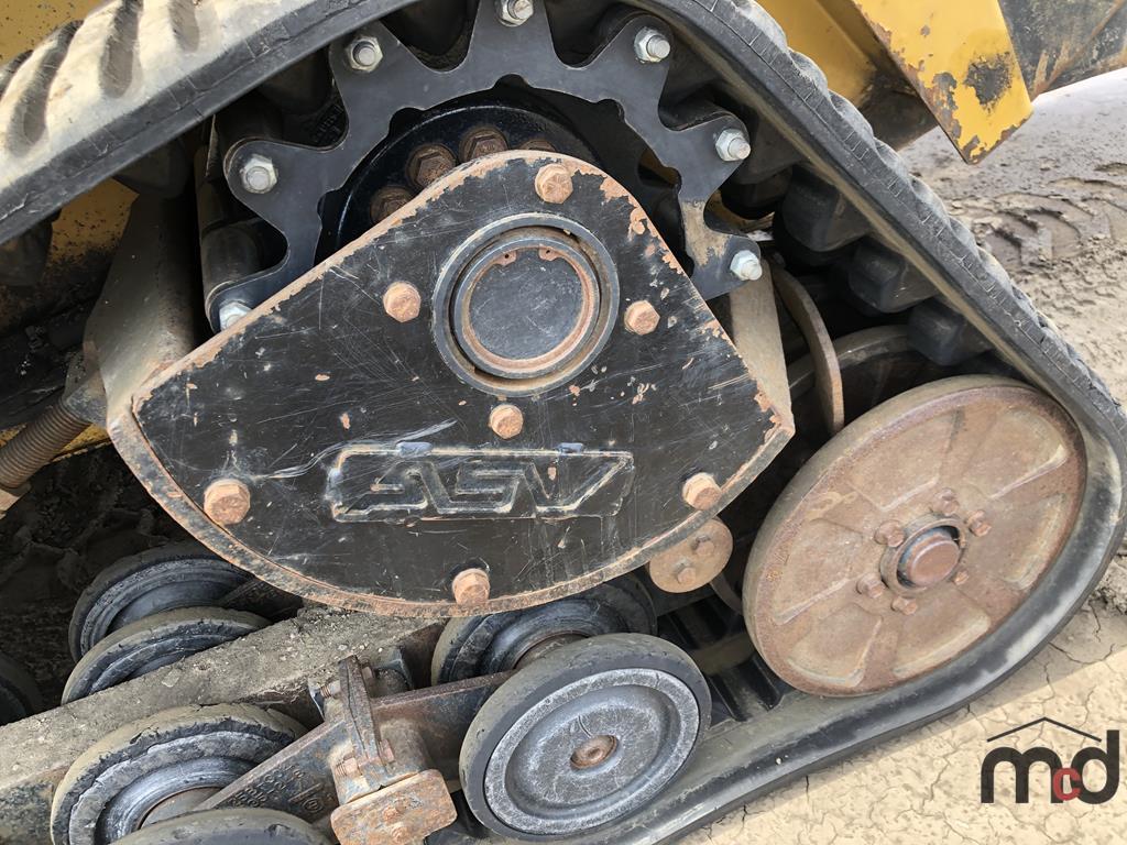 INSURANCE SALVAGE 2009 ASV Posi Track Turbo SR80 Skid Steer w/ 8